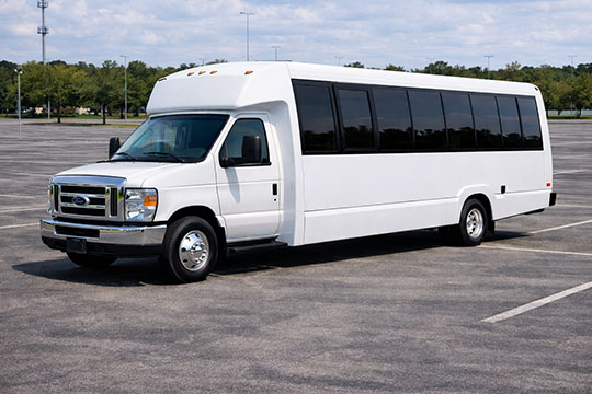 25-passenger minibus available for charter in Corvallis, OR